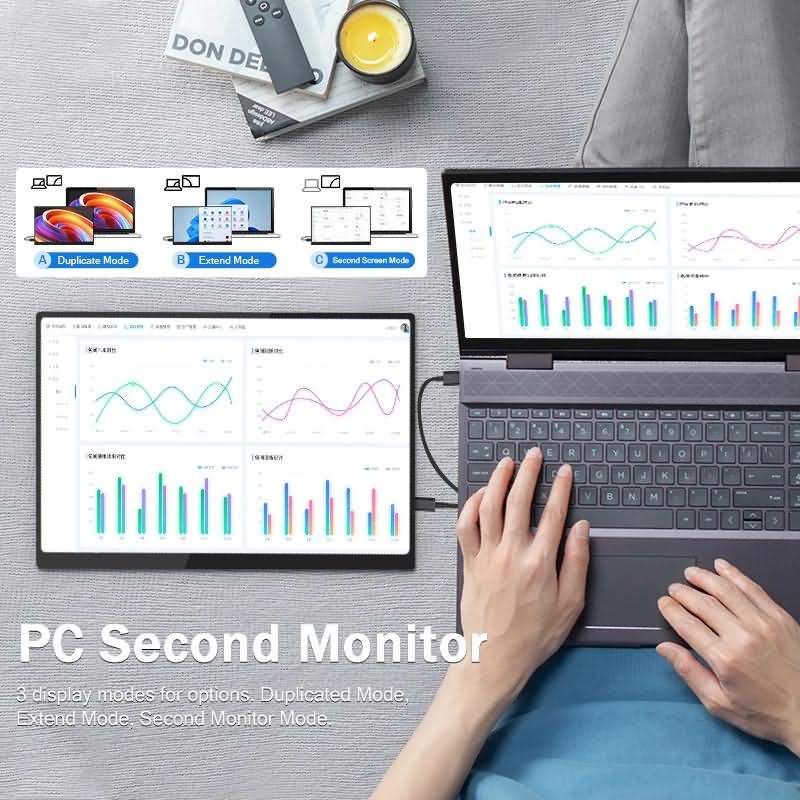 ZEUSLAP Z10T Touch Monitor 10.5inch 420nits 1920*1280P FHD IPS Screen - image 4