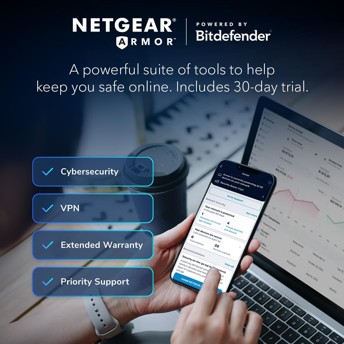 NETGEAR Nighthawk RAX30 AX2400 WiFi 6 Router - image 2